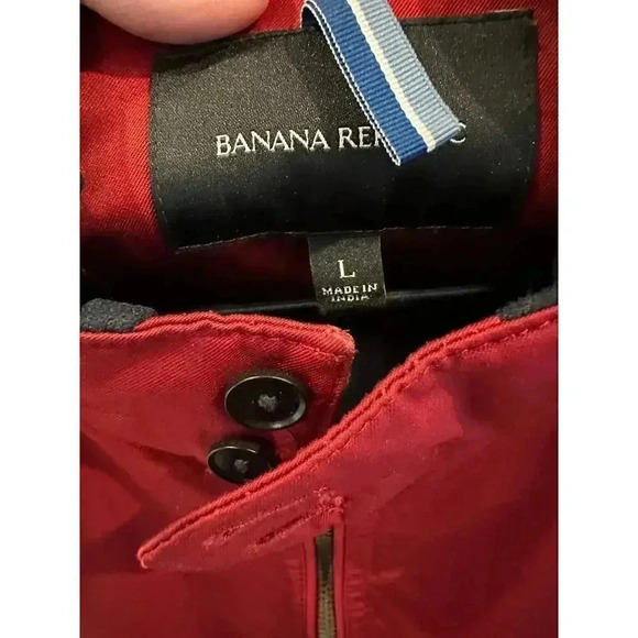 Banana Republic Bomber Jacket With Zip - Large - Picture 2 of 4